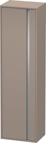Duravit Hochschrank Ketho 360x500x1800mm 1 Tür, TA links, basalt matt, KT1265L4343