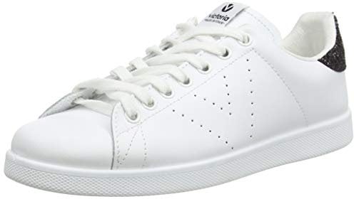victoria Piel & Glitter Deportivas Planas Mujer