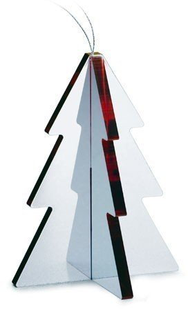 RED X-MAS ORNAMENTS TREE von Philippi