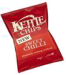 Kettle Chips Sweet Chilli (box of 18 x 40g bags)