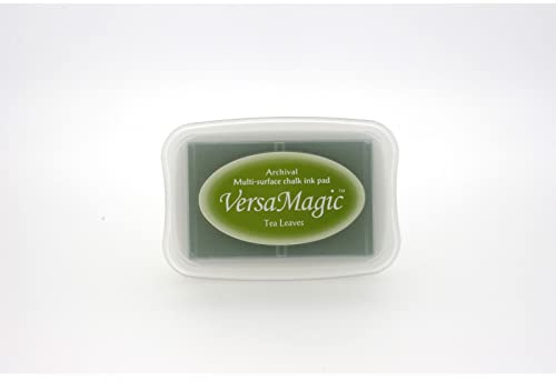 Tsukineko Versamagic Chalk-Finish Ink Pad - Tea Leaves