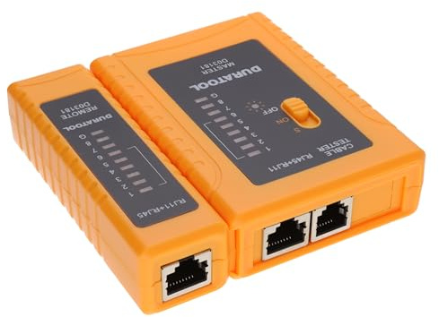 kenable LAN Network Cable Tester for RJ45 Ethernet & RJ11/RJ12 ADSL Leads