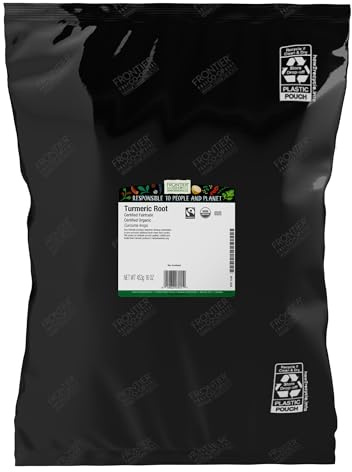 Frontier Co-op Organic Fair Trade Ground Turmeric Root 1lb