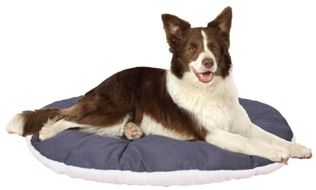 FERPLAST Hundebett Gro - Waschbar - Matte fr Hundehtten, Zwinger und Auto - Flauschig - Relax - 85 x 55 CM, L, BEIGE