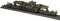 Hasegawa HAS MT57 - 60cm Mörser Karl 040 Production Type with Railway Carrier