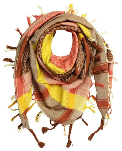 Freak Scene Palituch - bunt-mehrfarbig 01-100x100 cm - Pali Palästinenser Arafat Tuch - 100% Baumwolle