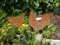 Albert Hechinger Edelrost Hahn und Huhn im Set