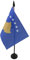 AZ FLAG - Tischflagge Kosovo - 15x10 cm - Republik Kosovo Tischfahne 10 x 15 Cm - Flaggen