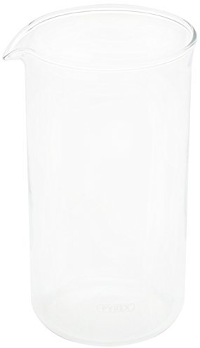 Genware NEV-G803S Cafeteria Glass, Pyrex For 3 Cup Superior