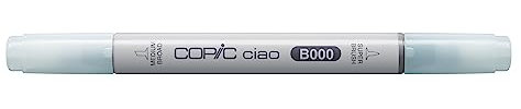COPIC Ciao Marker Typ B - 000, Pale Porcelain Blue, vielseitiger Layoutmarker, mit einer mittelbreiten und einer Brush-Spitze