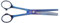 EHASO einseitige Titan Modellierschere, 16,5cm, 46er Zahnung