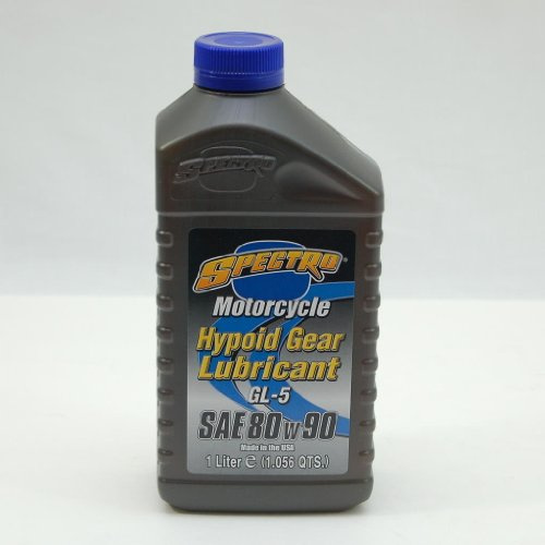 Spectro Getriebeöl SAE 80W90 Ultra-druckstabiles Multi-Viskositätsöl speziell für 4&5-Gang Harley-Davidson Big Twin Getrieben