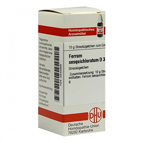 DHU Ferrum sesquichloratum D 30 Gobuli, 10 g Globuli
