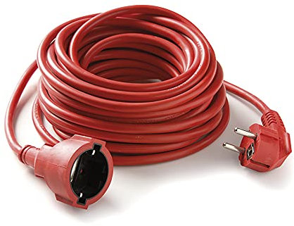 FAMATEL 2987 – Rallonge 16 A 3 x 1,5 10 m. Rouge