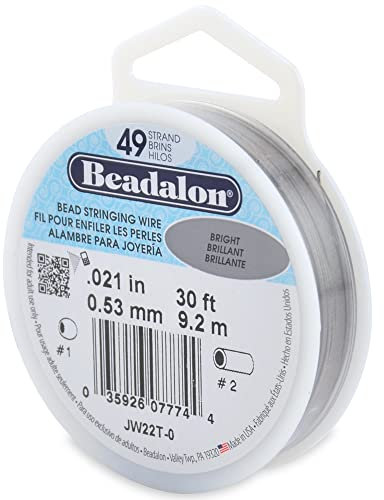 Beadalon Bead Stringing Wire, Bright