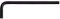 KS Tools 151.2640 Clé mâle brunie courte 6 pans 1/4''