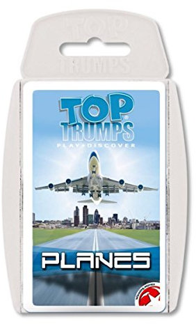 Passenger Planes Top Trumps Card Game, White Age 3+
