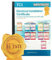 Kewtech TC1 - AMENDMENT 3 COMPLIANT Electrical Installation Certificate Book, Contains 10 Certificates (4 Pages Per Certificate), Contains Carbon Copies For Customer And Contractor Use, Must Be Accompanied With TC5 Or TC6