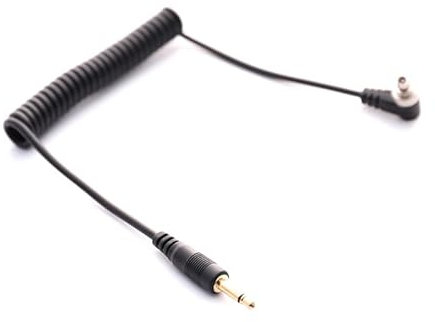 Fomito Blitz-Synchronisationskabel, 3 m – 3,5 mm Stecker auf Stecker, für PC, Studio, Stroboskopkabel, Kamerabeleuchtung