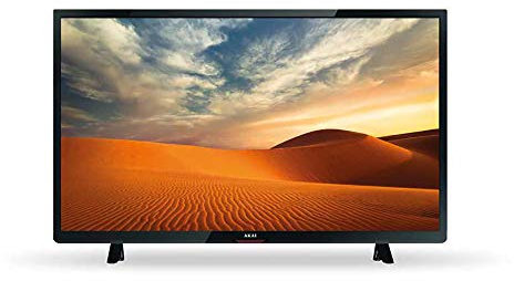 Akai AKTV2412T 24 FullHD LED TV (61 cm (24), 1366 x 1080 pixels, HD, LED, DVB-T2, Nero)