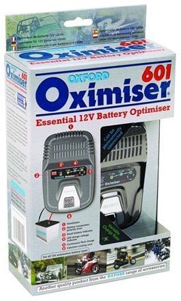 Oxford Oximiser 601 12V UK Motorcycle Bike Battery Charger OF600 Optimiser