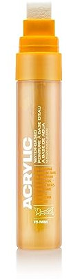 Montana Cans Acrylic Paint Marker, 15mm, Standard Nib, Shock Yellow (045395)