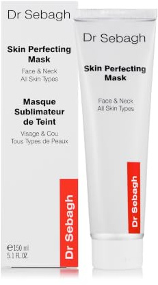 Dr Sebagh Skin Perfecting Mask (5.1 fl oz)- Purifying Clay Skin Care Face Mask for Clogged Pores & Excess Oil - Deep Cleansing Skincare Mask - Facemask Skincare for Clear, Refined Skin