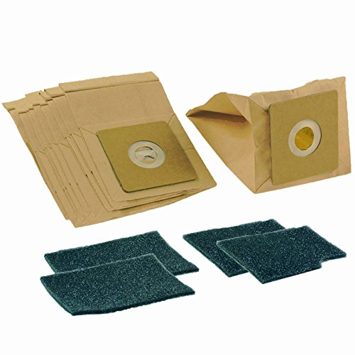 First4spares Dust Bags for TESCO VC206 VC207 Vacuum Cleaners (10 Pack)