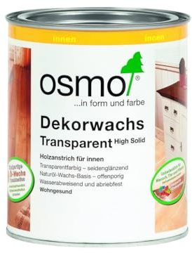 Osmo Dekorwachs Transparent Buche leicht gedämpft 0,125 l - 10100811