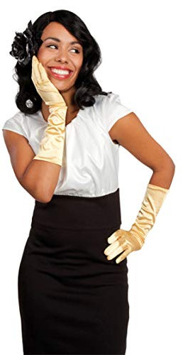 Generique - Gala Satin-Handschuhe Gold