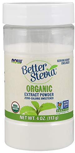Now Foods BetterStevia Organic Extract Powder - 4 oz. 3 Pack