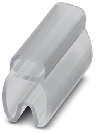 Phoenix Contact PATG Kabel-Markierer, aufsteckbar, Transparent, Ø 4mm - 7mm, 18mm x 7,5 mm, 500 Stück, Packung a 500 Stück