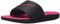 Nike NIKE KAWA SLIDE (GS/PS), Women’s Beach & Pool Shoes, Multicolour (BLACK/VIVID PINK 001), 3 UK (36 EU)