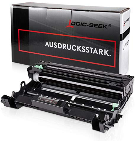 Logic-Seek Trommel kompatibel für Brother HL-5450DN HL-5450DNT HL-5440D DCP-8250DN MFC-8510DN 8950DWT - DR-3300 - Schwarz 30.000 Seiten