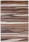 andiamo Webteppich moderner stilvoller Kurzflor Teppich robust und pflegeleicht aus 100% Polypropylen geeignet für Fußbodenheizung und Saugroboter 160 x 230 cm Streifen Braun