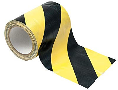 Kabelbrücke gelb/schwarz 150mm x 15m | Kabelführung