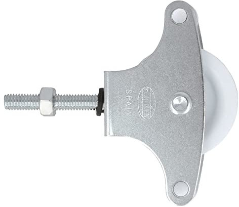 Amig - Poulie Acier Inoxydable pour Corde à Linge | Résistante et Durable, Ø 39 mm | Idéale pour Terrasses et Balcons | Facile à Installer, Acier, M6 X 40 mm