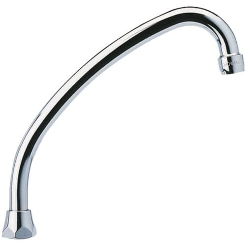 Schläfer 400811 - Bec de rechange pour Robinet d'évier de cuisine - Longueur 200 mm - Raccord d'étanchéité conique de 3/4 (Ø24,9 mm), Compatible avec aérateur NEOPERL anti-calcaire économie d'eau M22.