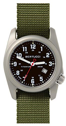 Bertucci Men's 12122 A-2T Original Classics Durable Titanium Field Watch