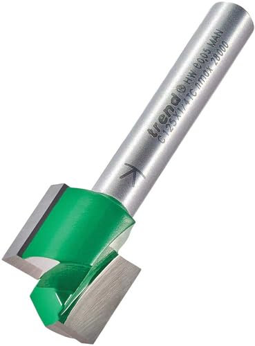 TREND C125X1/4TC STRAIGHT 15.9MM DIA X 12.7MM CUT