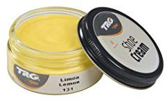 TRG the One Shoe Cream, Crème pour cuir et cuir synthétique, Jaune (131 Lemon), 50 ml