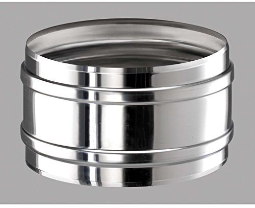 ICS Edelstahlschornstein Ø 100 mm - Klemmband statisch