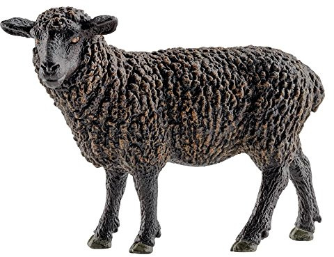 Schleich 13785 - Schaf, Bauernhof Tier, schwarz