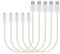 MaGeek [Pack of 5pcs] 0.3m Premium Micro USB Cables High Speed USB 2.0 A Male to Micro B Sync and Charge Cables for Samsung, HTC, Sony, Motorola, LG, Google, Nokia and More (White)