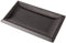 Lacor-Piatto in melamina classica 26 x 16 x 2 cm nero