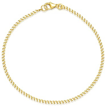 2mm Panzerkette Armband, Goldarmband - echt 333 Gold, Länge wählbar von 18-22cm…