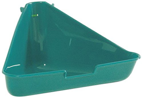 Beeztees Toilette d'angle pour Rongeur Bleu