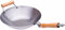 14 Inch Carbon Steel Wok w/ Helper Handle (Flat Bottom) USA Made