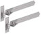 Wyre Direct Heavy Duty Adjustable Gate Hinges - Stable & Garage Door Hinges - Galvanised Hook & Band - 600mm (24) - 1 Pair