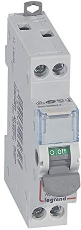 406432 Interrupteur modulaire bipolaire 2P 400V - 20A - 1 module - Bornes à vis Legrand DX³-IS